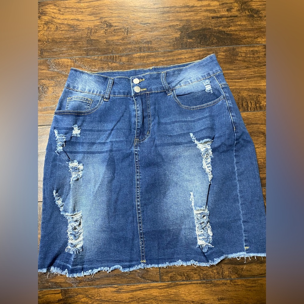 Jean skirt